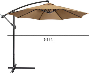 10ft Umbrella Replacement Canopy