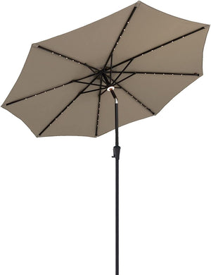 solar umbrella lights | 10-foot patio umbrella with solar lights | string lights for umbrella | umbrella pole light | string lights for patio umbrella | patio umbrella string lights | best umbrella lights | waterproof umbrella lights