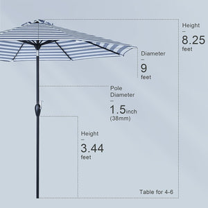 Sleek Patio Umbrella
