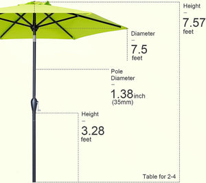Sleek Patio Umbrella