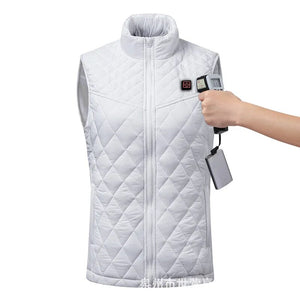 heating vest | heated vest | heated vests | best women's heated vest | heating vest jacket | winter safety vest | keep warm temperature | women's heated vest with battery