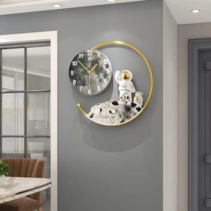 amazon wall clocks | wall clock amazon | wall clock at walmart | unique wall clocks | coolest wall clocks | wall clock black | wall clock art | 20 inch wall clock | wall clock 3d | wall clock 18 inch | wall clock 16 | silent wall clock | moon clock | astronaut wall clock