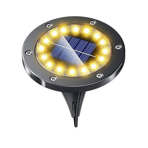 solar ground light | beau jardin solar lights | flat in-ground solar lights | best solar lights for shaded areas