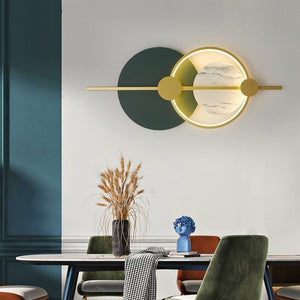 Dual Circular Wall Sconce