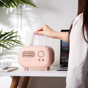 Retro Radio Inspired Tissue Box - iSmart Home Gadgets Limited