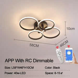 Smart Ring Ceiling Light - iSmart Home Gadgets Limited
