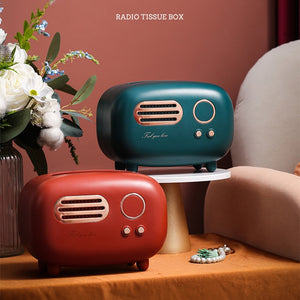 Retro Radio Inspired Tissue Box - iSmart Home Gadgets Limited