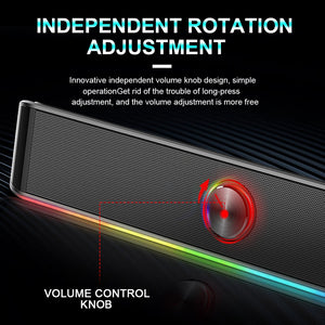 RGB Desktop Soundbar - iSmart Home Gadgets Limited