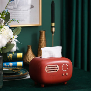 Retro Radio Inspired Tissue Box - iSmart Home Gadgets Limited