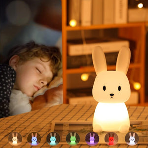 rabbit lamp | rabbit table lamp | white rabbit lamp | lumipets night light | vintage bunny lamp | lumipets bunny night light | bunny night light plug in | cute bunny lamp | ceramic bunny lamp | hiding bunny lamp