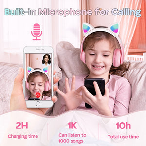 Headphones With Cat Ears - iSmart Home Gadgets Limited