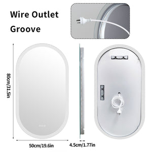 Smart LED Bathroom Mirror - iSmart Home Gadgets Limited