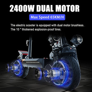 Dual Drive Electric Scooter - iSmart Home Gadgets Limited