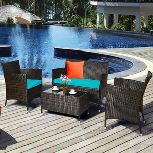 Rattan Sofa Set (3 Chairs & 1 Table) - iSmart Home Gadgets Limited