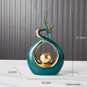 Abstract Ceramic Figurine - iSmart Home Gadgets Limited