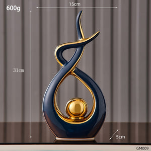 Abstract Ceramic Figurine - iSmart Home Gadgets Limited