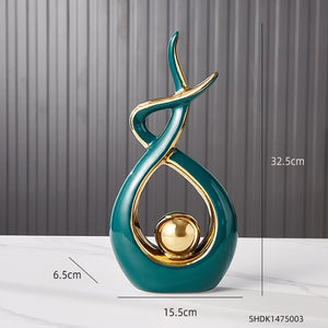 Abstract Ceramic Figurine - iSmart Home Gadgets Limited