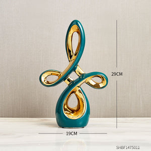 Abstract Ceramic Figurine - iSmart Home Gadgets Limited