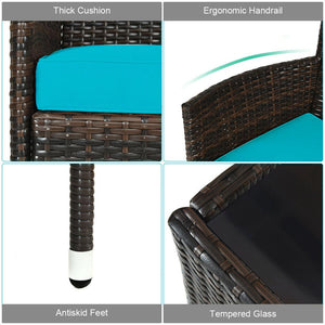 Rattan Sofa Set (3 Chairs & 1 Table) - iSmart Home Gadgets Limited