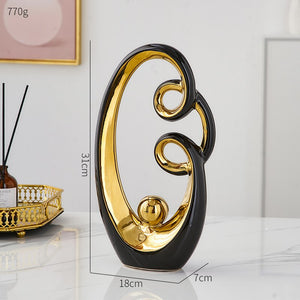 Abstract Ceramic Figurine - iSmart Home Gadgets Limited