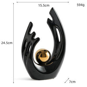 Abstract Ceramic Figurine - iSmart Home Gadgets Limited