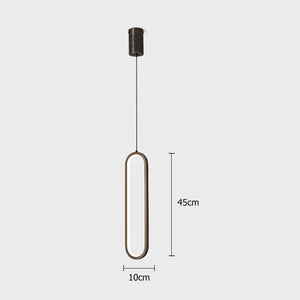 Minimalist Oval Pendant Light - iSmart Home Gadgets Limited