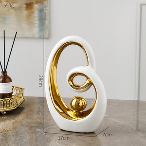 Abstract Ceramic Figurine - iSmart Home Gadgets Limited