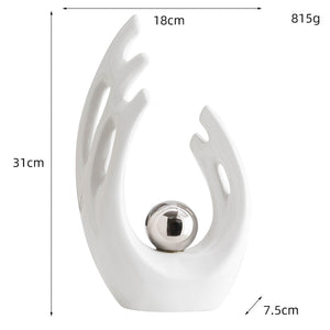 Abstract Ceramic Figurine - iSmart Home Gadgets Limited
