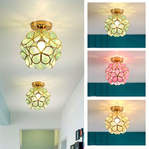 Geometric Flower Ceiling Light