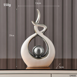 Abstract Ceramic Figurine - iSmart Home Gadgets Limited