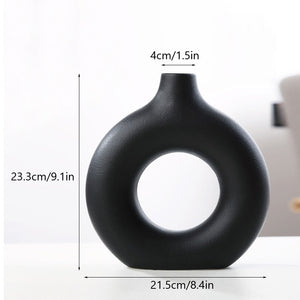 Nordic Circular Vase - iSmart Home Gadgets Limited