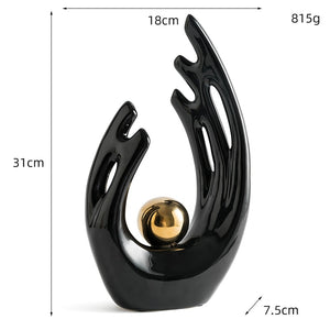 Abstract Ceramic Figurine - iSmart Home Gadgets Limited