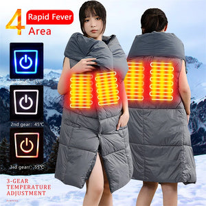 heated shawl | heated shawl wrap | cordless heated shawl | heated shawl for office | electric heated shawl | usb heated shawl | best heated shawl wrap