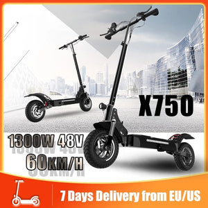 Foldable Electric Scooter X750 - iSmart Home Gadgets Limited