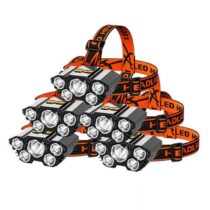 Rechargeable 5-LED HeadLamp - iSmart Home Gadgets Limited