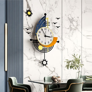 nautical clock | nautical clocks | nautical clock wall | marine clocks | ships clock for sale | vintage ships clock | maritime wall clock | Sailboat Wall Clock