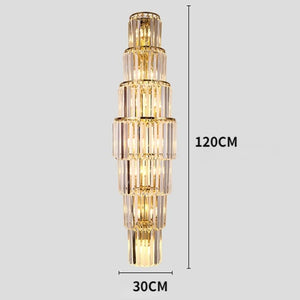 Modern Crystal Wall Light