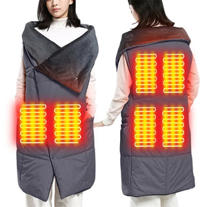 heated shawl | heated shawl wrap | cordless heated shawl | heated shawl for office | electric heated shawl | usb heated shawl | best heated shawl wrap