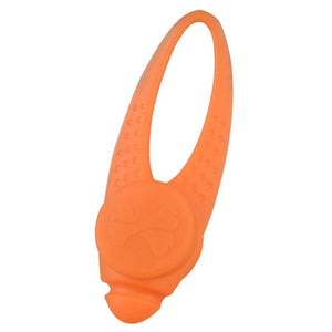 orange dog necklace | dog collar light | dog collar light up | dog collar light clip | dog safety light | dog led light | dog collar light rechargeable | spotlit collar light