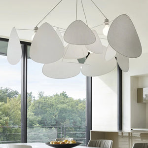 rattan pendant light | rattan chandelier | west elm chandelier | organic modern chandelier | modern rattan chandelier | wicker chandelier shades | modern wicker | best rattan chandelier