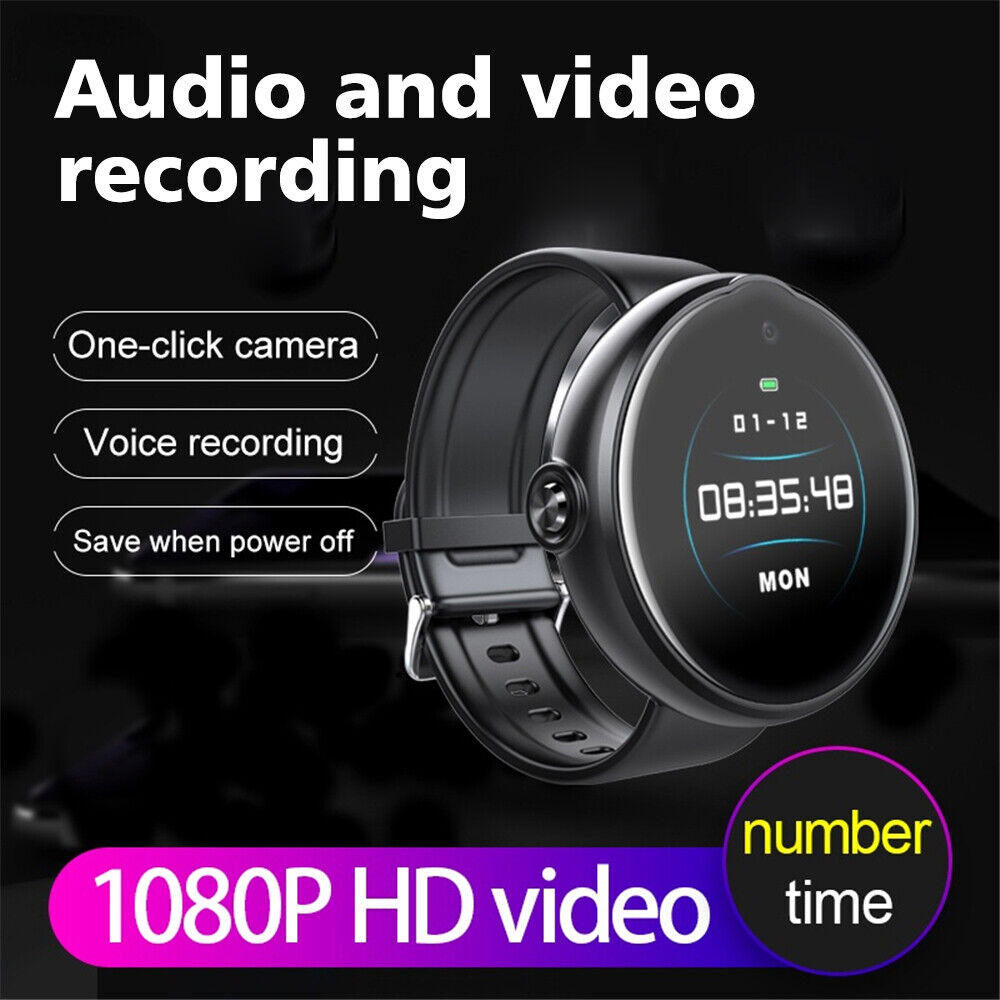 Introducing the Smart Watch SpyCam, a cutting-edge device offering seamless audio and video recording. Features include one-click camera, voice recording, power-off save, 1080P Full HD continuous video recording, plus time and date display.