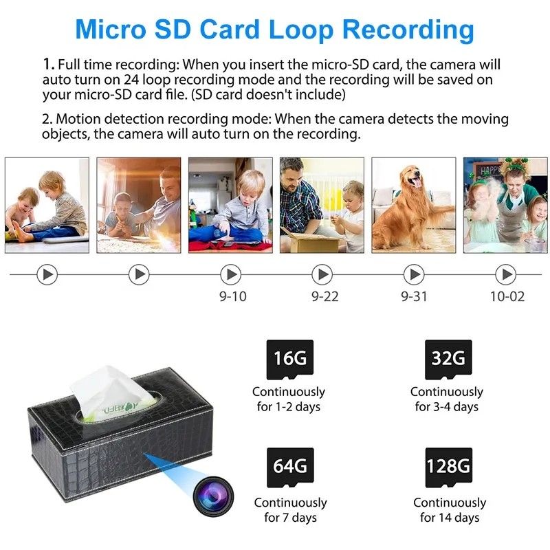Tissue Box Camera - video quality