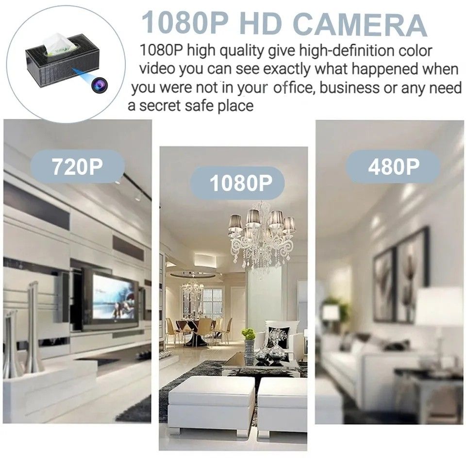 Tissue Box Camera - motion detection