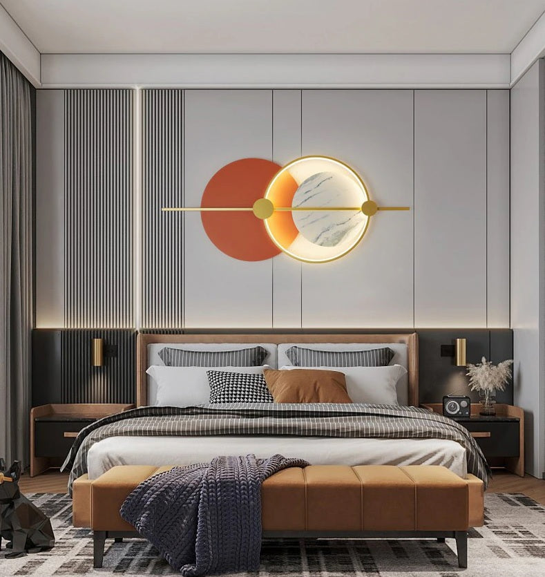 Dual Circular Wall Sconce