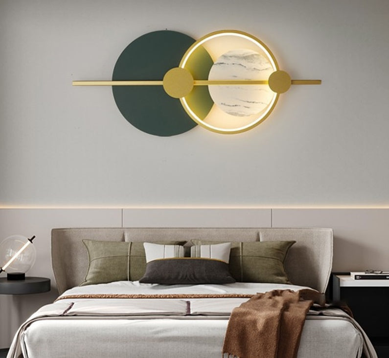 Dual Circular Wall Sconce