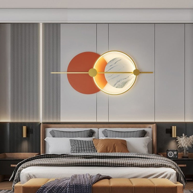 Dual Circular Wall Sconce