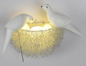 birds nest light fixture | bird nest light | bird nest light fixture | bird nest lamp