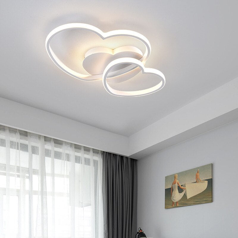 heart ceiling light