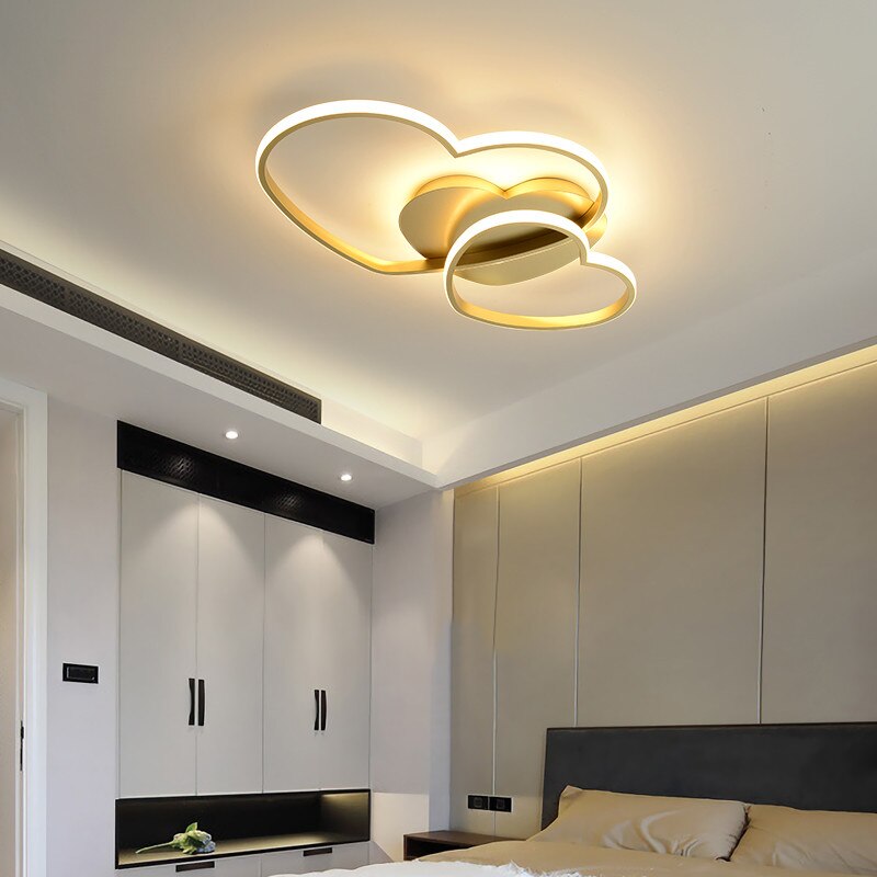 heart ceiling light