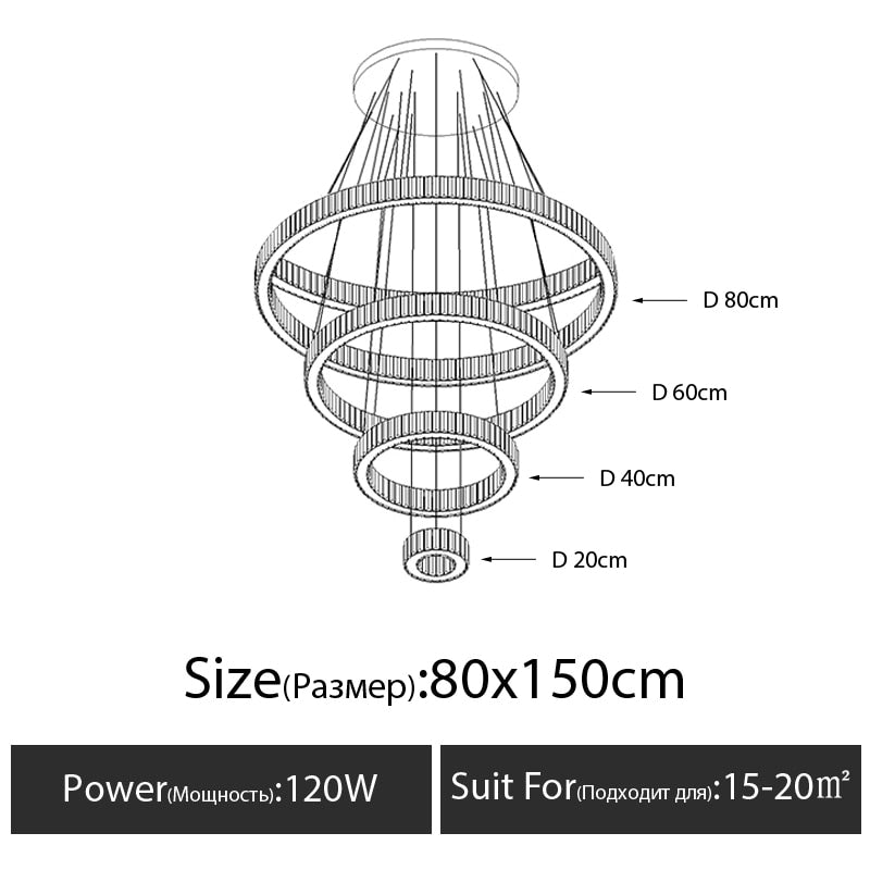 Nordic Modern Chandelier